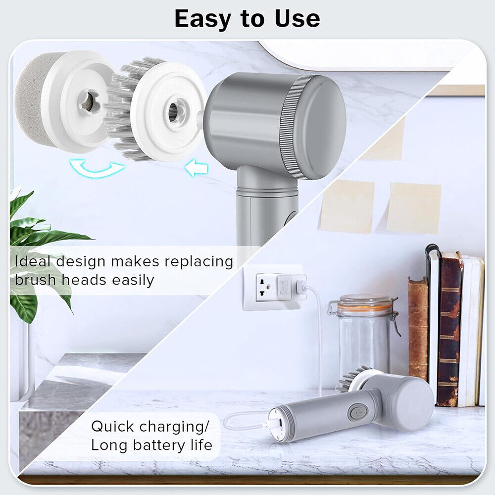 Electric Spin Scrubber — Cordless