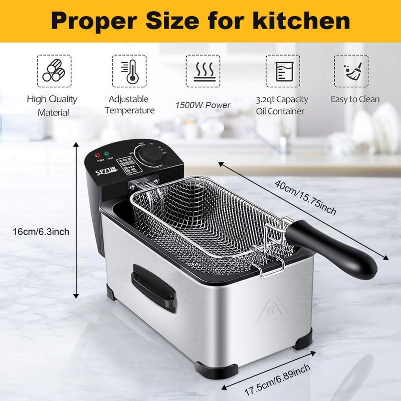 Compact Air Fryer 3.5L