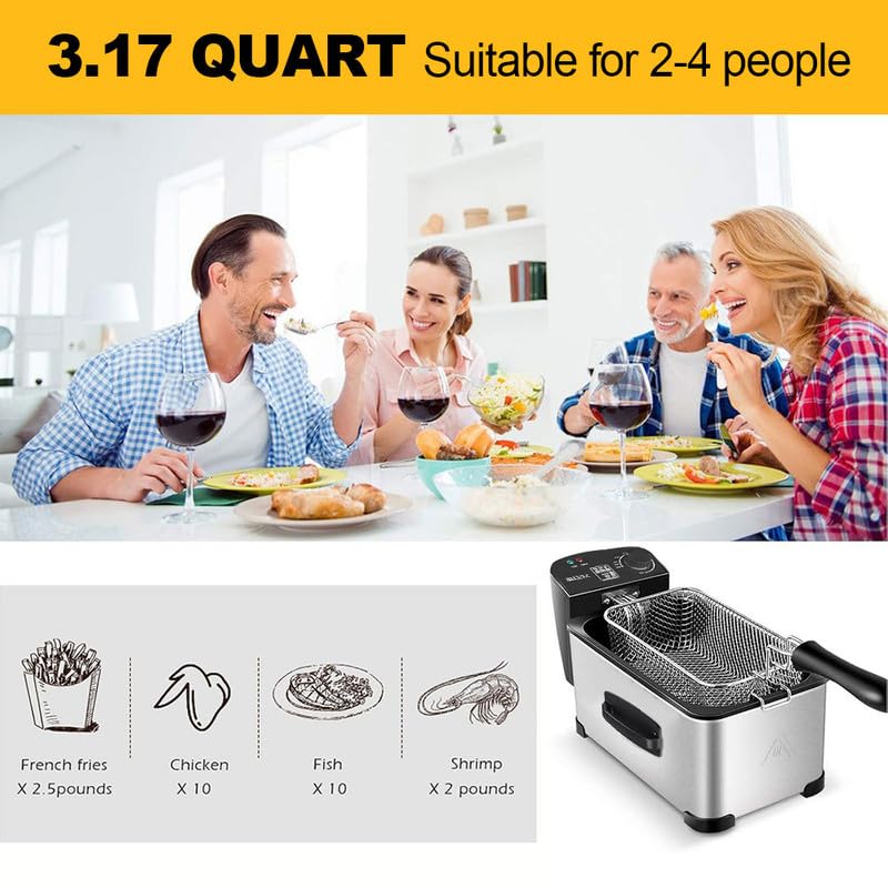 Compact Air Fryer 3.5L